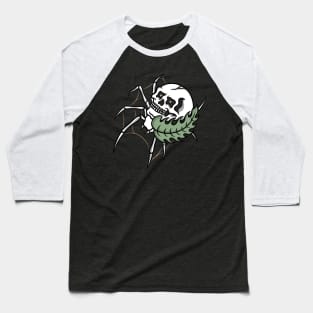 Spider skull Baseball T-Shirt